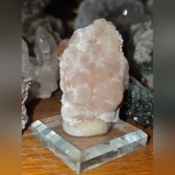 Bulfonteinite On Plumboerite Shijianshan mine Inner Mongolia China - Picture 4 of 4